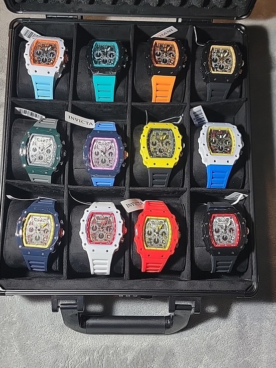 Invicta Other - INVICTA RACING LIMITED EDITION COLLECTORS SET OF CHAMPIONS 12 SLOT CASE MONACO
